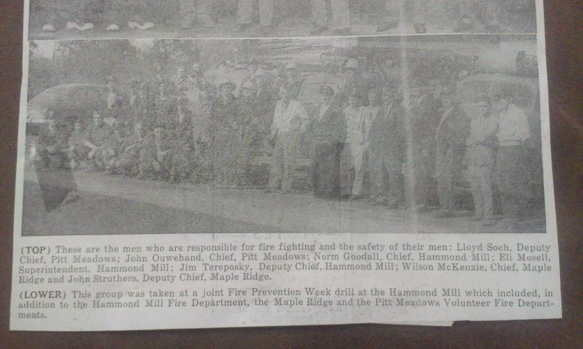 John In The Paper As Fire Chief